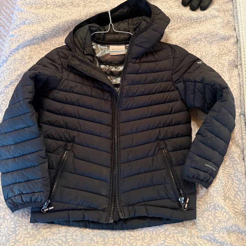 Columbia Black Kids Puffer Jacket